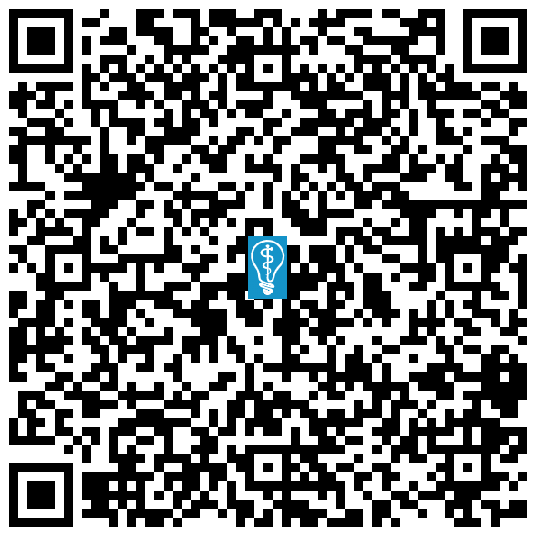 QR code image to open directions to Marina Advanced Dentistry in Marina Del Rey, CA on mobile